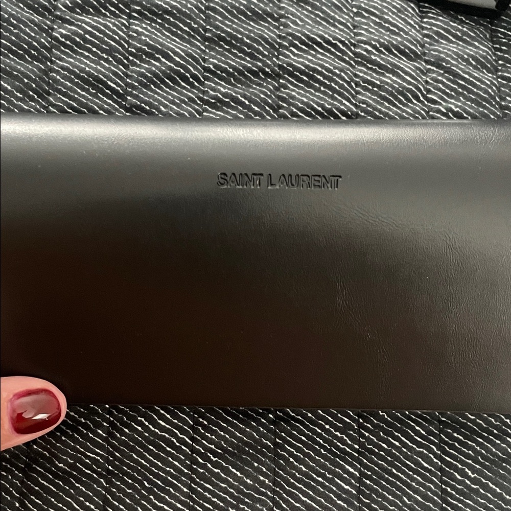 Yves Saint Laurent Black Gradient Sunglasses - Picture 9 of 11